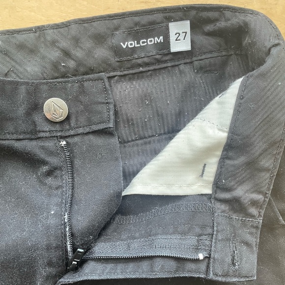 Volcom size 27 black and khakis. - Picture 2 of 5